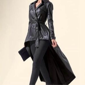 VENUS Black Trench Coat